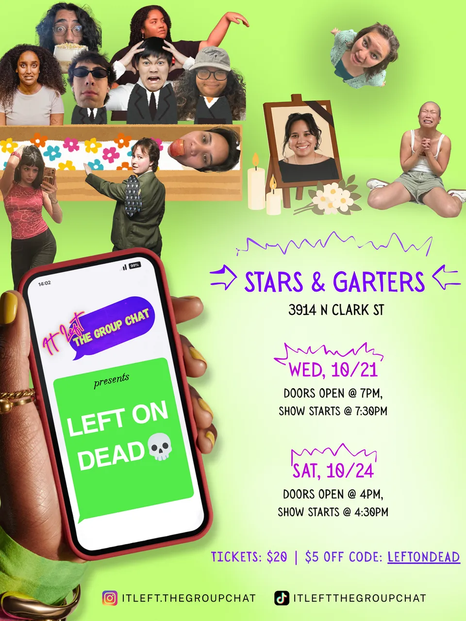 It Left The Group Chat Presents: Left On Dead