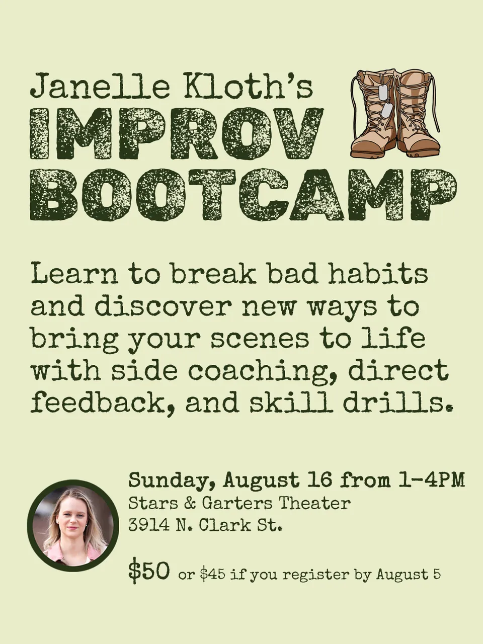 Janelle Kloth's Improv Bootcamp