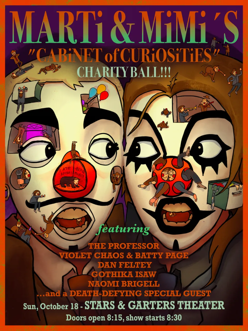 Marti & Mimi's "Cabinet of Curiosities" Charity Ball!!!