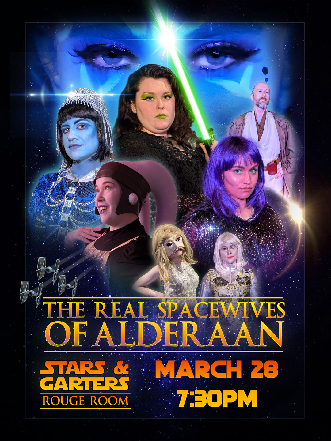 The Real Spacewives of Alderaan